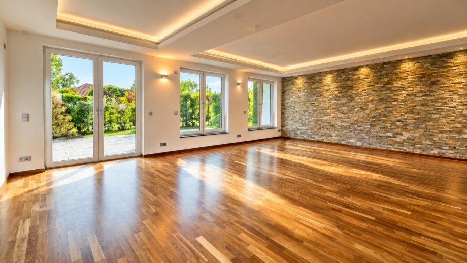Wohnzimmer Erdgeschosswohnung Wagh�usel / Kirrlach