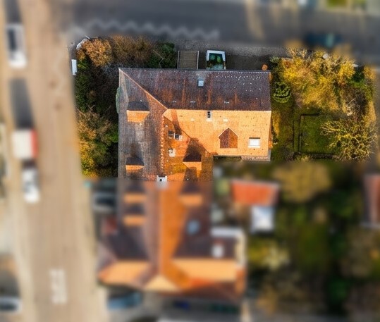 Vogelperspektive Mehrfamilienhaus Sinsheim
