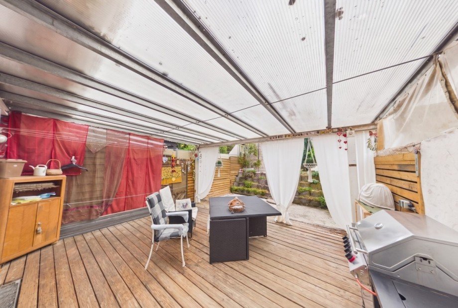 Terrasse Ansicht 2 Reihenhaus Eschelbronn