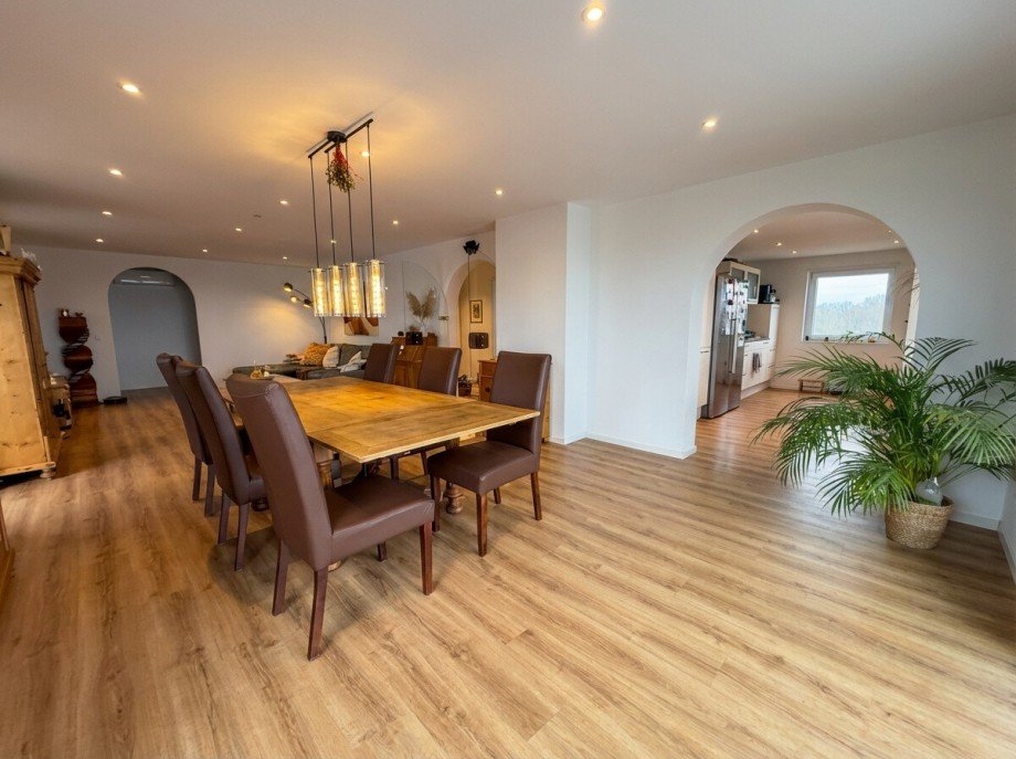 Wohn-Esszimmer Penthousewohnung Neuhofen