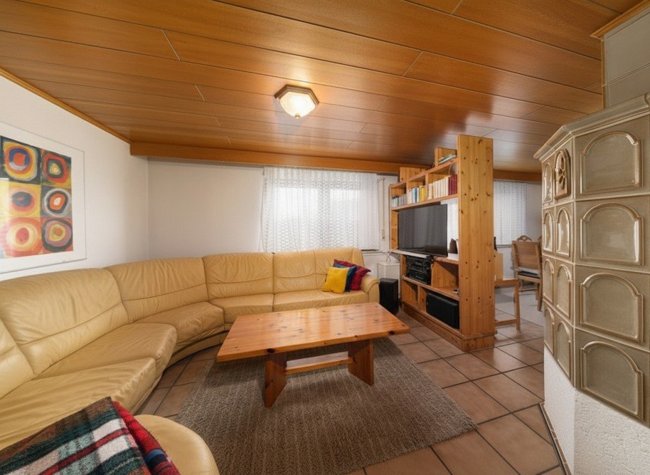 Wohnzimmer EG Einfamilienhaus Sinsheim / Steinsfurt