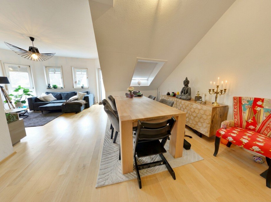 Wohn-Esszimmer Maisonettewohnung Malsch