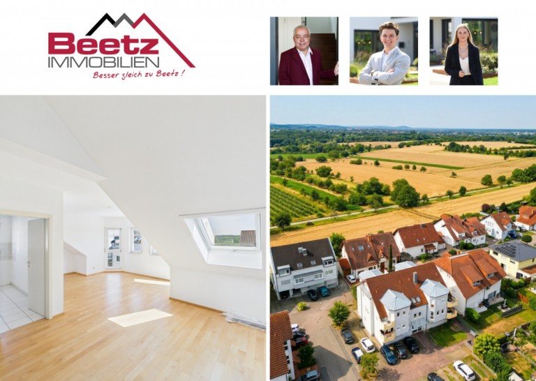 Beetz Immobilien Malsch Maisonettewohnung Maisonette-Traum in Malsch - ruhig gelegen mit Blick ins Gr�ne - sofort frei