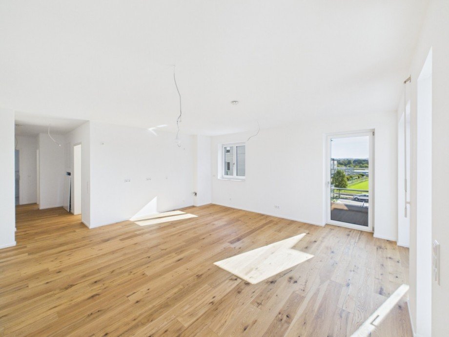Wohnzimmer Etagenwohnung Kronau