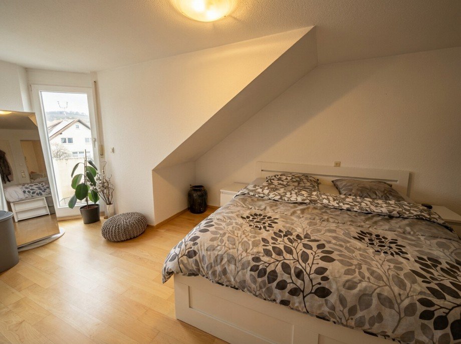 Schlafzimmer Maisonettewohnung Malsch
