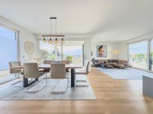 Wohn und Esszimmer xxl Luxus Neubau Penthouse im Zentrum von Sinsheim