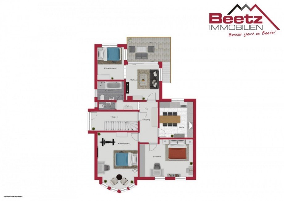 Grundriss EG Mehrfamilienhaus Sinsheim