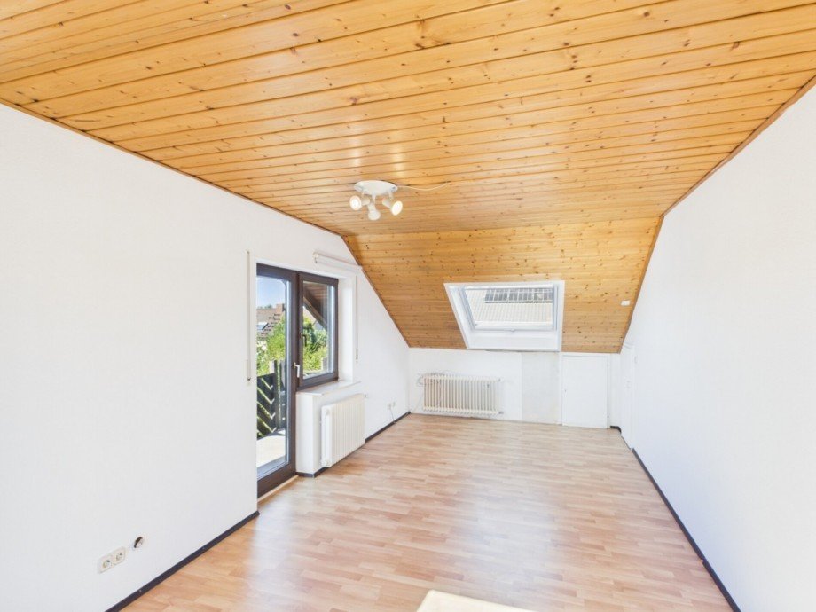 Schlafzimmer mit Balkon Einfamilienhaus Meckesheim