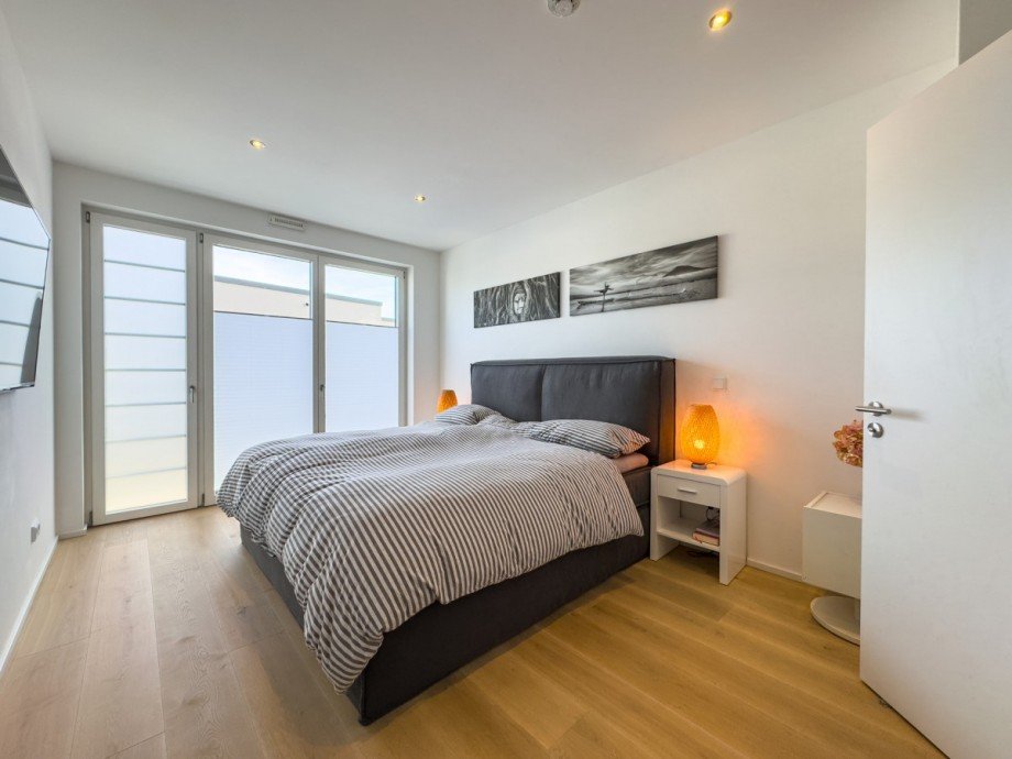 Hauptschlafzimmer Penthousewohnung Sinsheim