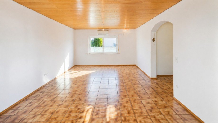 Wohnzimmer Doppelhaush�lfte Wagh�usel / Kirrlach