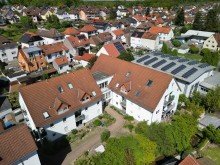 Vogelperspektive Moderne 2 Zimmer Wohnung in zentraler Lage von �stringen zu verkaufen