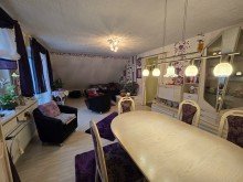 Wohnzimmer DG 3 Familienhaus mit gro�em Grundst�ck in der Sinsheimer Gartenstadt, 1 Wohnung sofort frei !