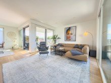Wohnzimmer xxl Luxus Neubau Penthouse im Zentrum von Sinsheim