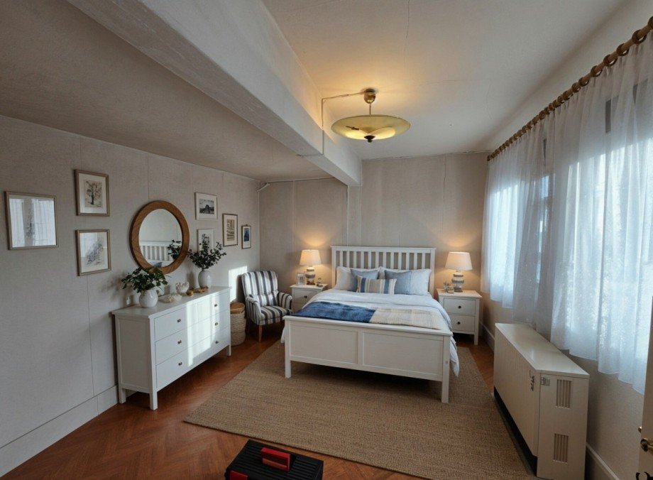 Renovierungsvorschlag Zimmer 2 OG Einfamilienhaus Sinsheim / Steinsfurt