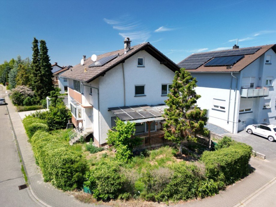 Ansicht Haus Doppelhaush�lfte Wagh�usel / Kirrlach