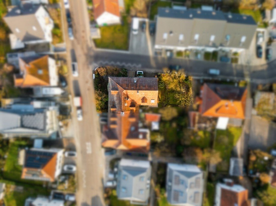 Ansicht Oben Mehrfamilienhaus Sinsheim