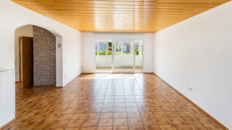 Wohnzimmer Doppelhaush�lfte Wagh�usel / Kirrlach