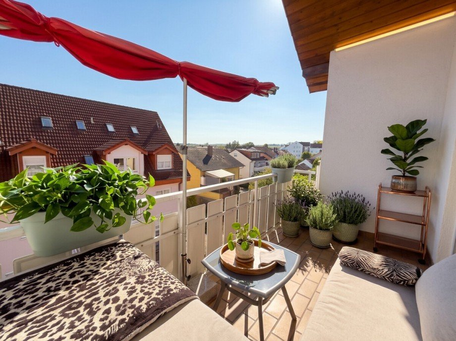 Balkon Maisonettewohnung Sinsheim