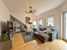 Wohnzimmer Tolle Maisonette Wohnung in Malsch zu verkaufen