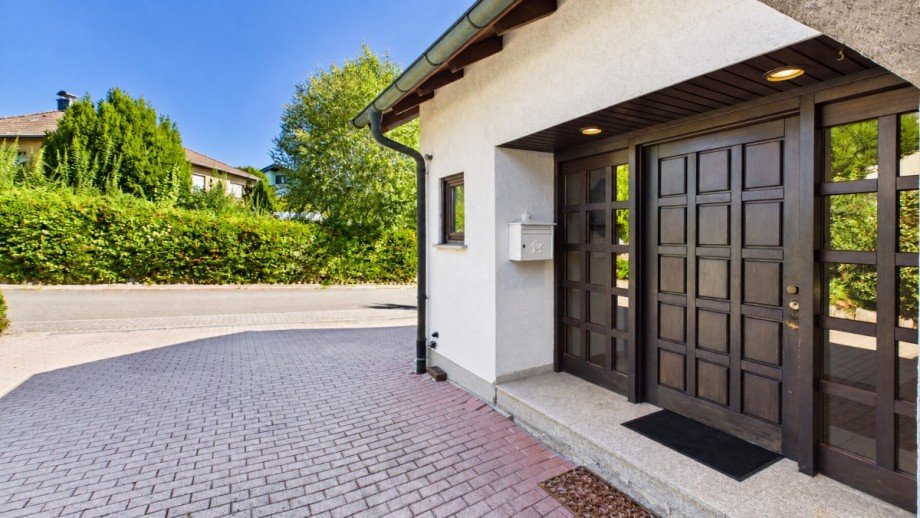 Eingang Einfamilienhaus Meckesheim