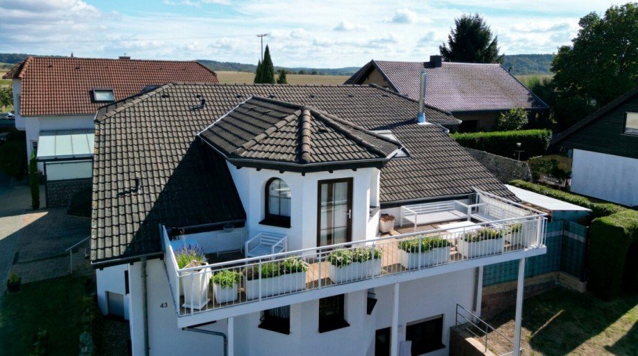 Von oben Dachgeschosswohnung Dielheim