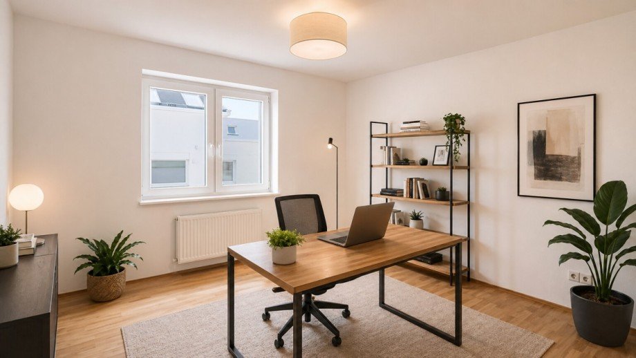 Arbeitszimmer M�blierungsvorschlag 1 Etagenwohnung Bad Sch�nborn / Bad Langenbr�cken