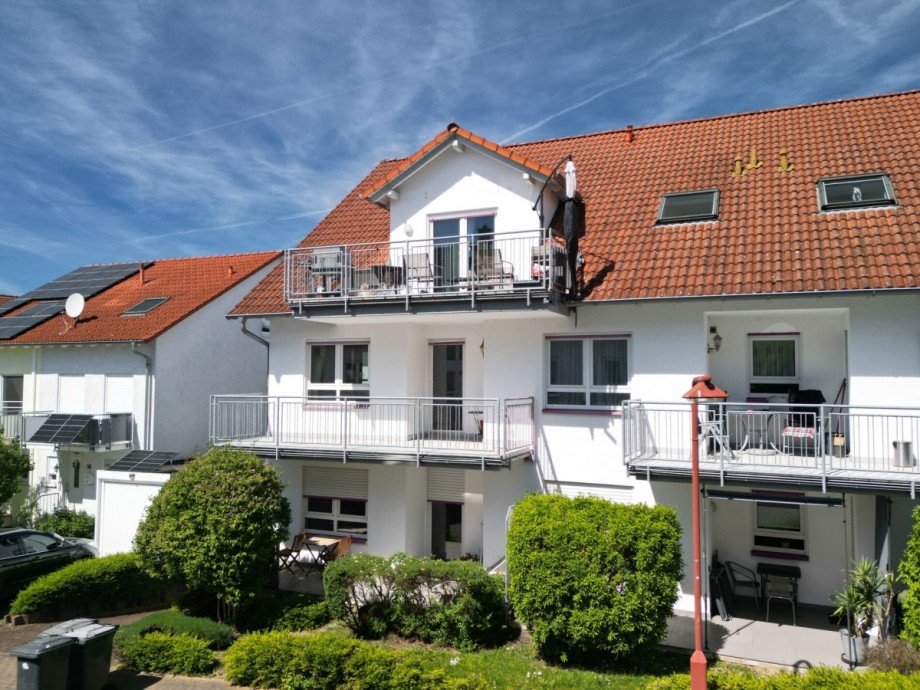 Balkon 1 OG Etagenwohnung Bad Sch�nborn / Bad Langenbr�cken