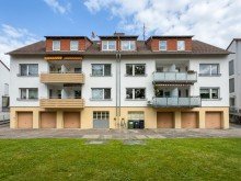 R�ckansicht 3 Zimmer Wohnung in idyllischer Lage von Mannheim-Sandhofen zu verkaufen