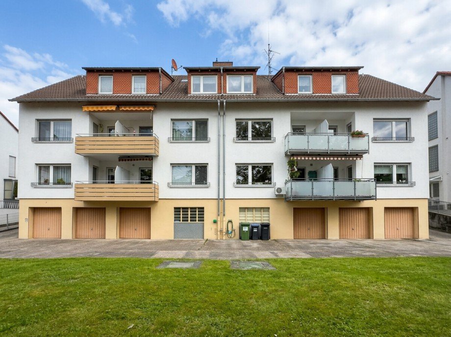 R�ckansicht Etagenwohnung Mannheim / Sandhofen