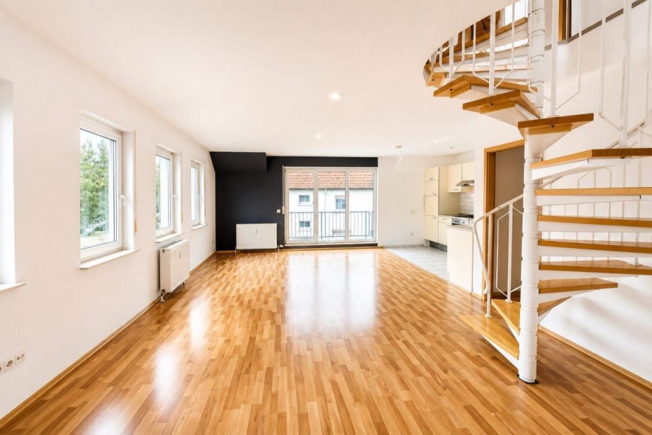 Wohnbereich Maisonettewohnung Sinsheim Steinsfurt