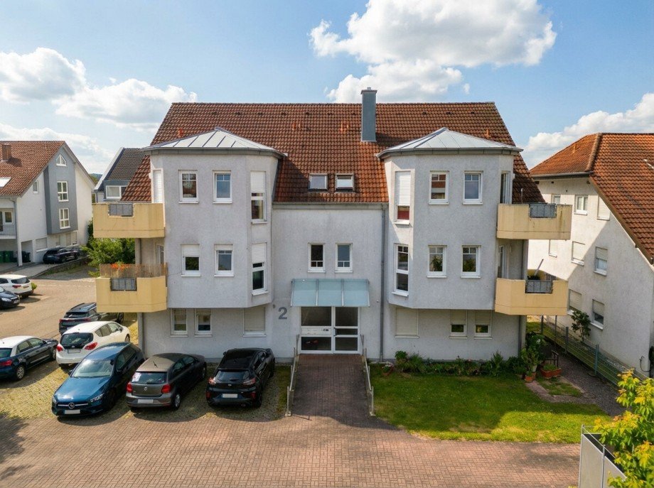 Vorderansicht Maisonettewohnung Malsch