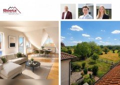 Hauptbild Zuhause �ber den D�chern �stringen�s mit Blick ins Gr�ne - 3-Zi.-Wohnung, 2 Balkone & Terrasse