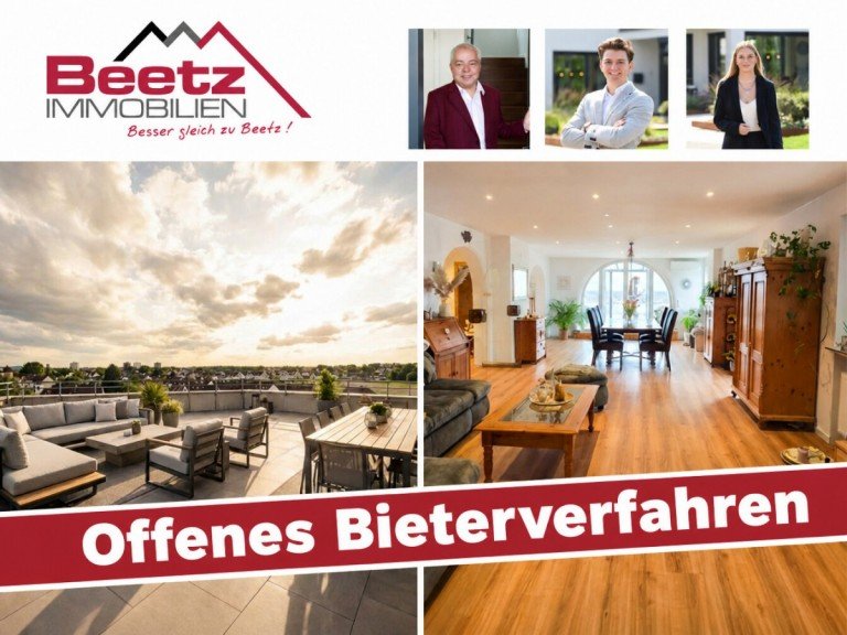 Beetz Immobilien Neuhofen Penthousewohnung Traumhafte Penthouse-Wohnung mit Mega-Terrasse �ber den D�chern von Neuhofen-Offenes Bieterverfahren