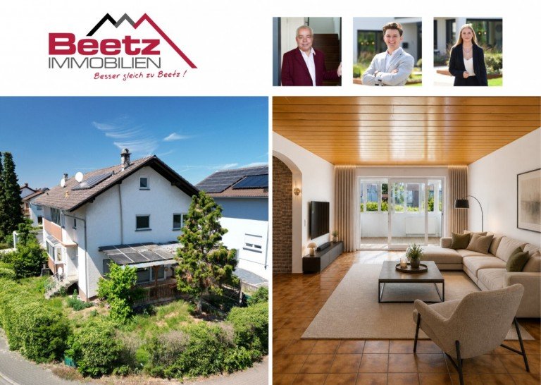Beetz Immobilien Wagh�usel / Kirrlach Doppelhaush�lfte Doppelhaush�lfte mit viel Platz in ruhiger Lage von Kirrlach zu verkaufen