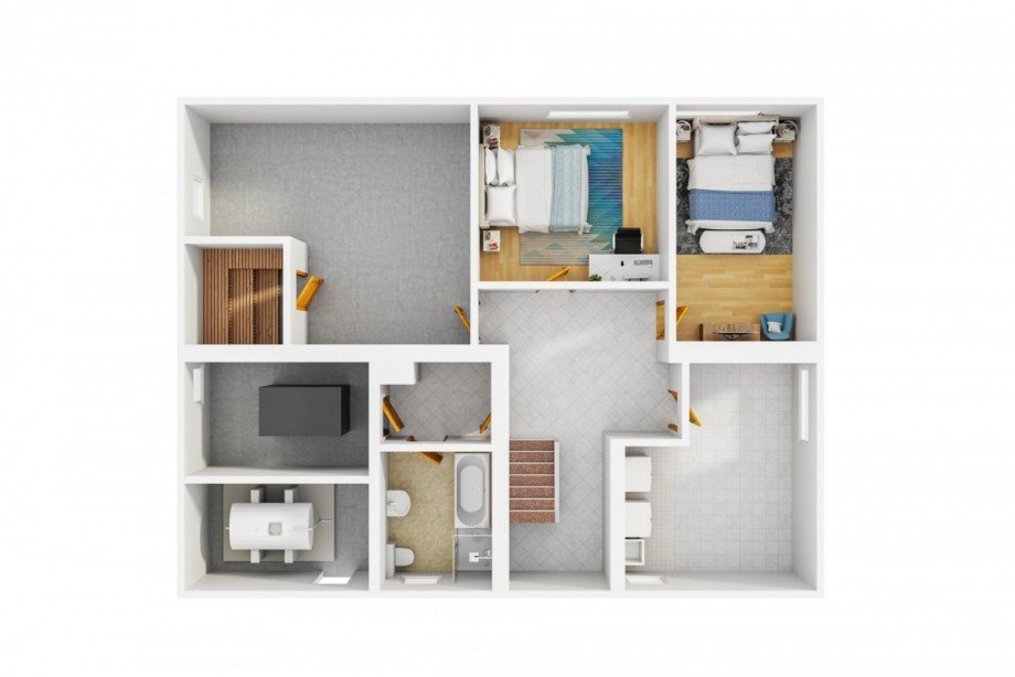 Grundriss UG Einfamilienhaus Sinsheim