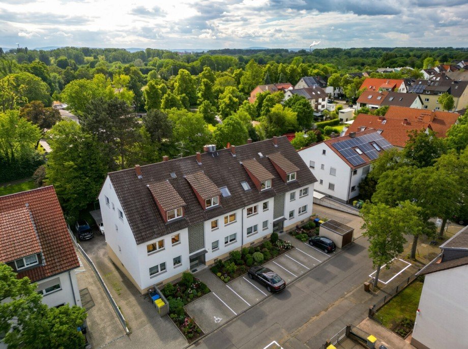 Vorderansicht Etagenwohnung Mannheim / Sandhofen