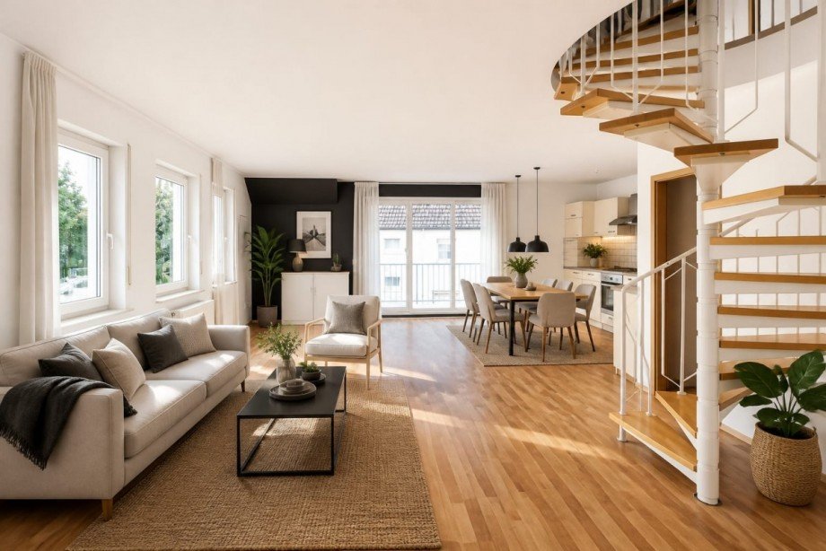 M�belierungsvorschlag ( KI ) Maisonettewohnung Sinsheim Steinsfurt