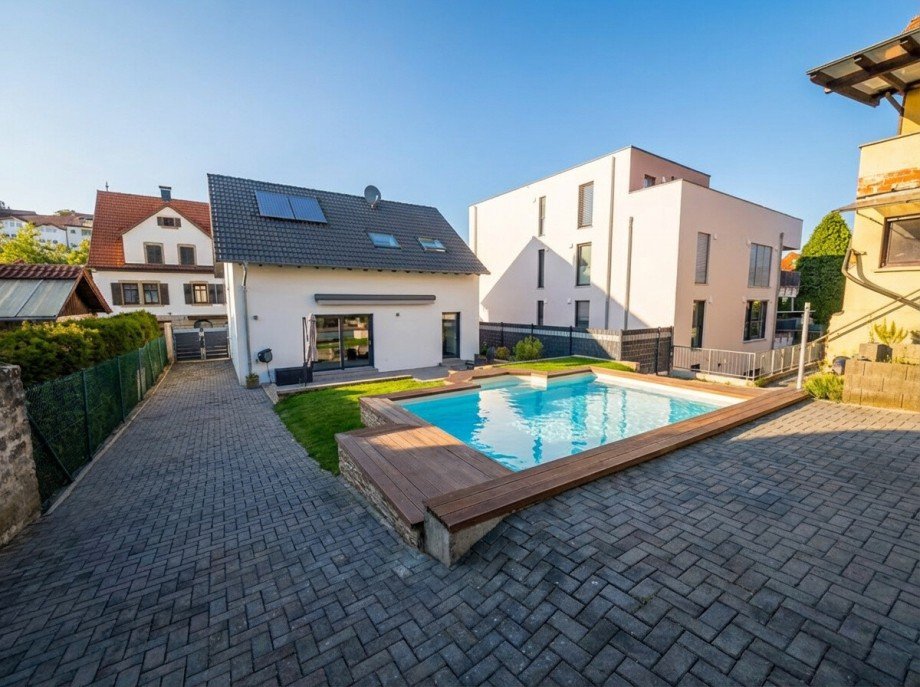 Garten Pool Einfamilienhaus Sinsheim / Reihen