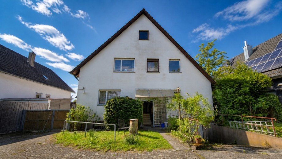 Hinteransicht Haus Einfamilienhaus Stutensee / Blankenloch