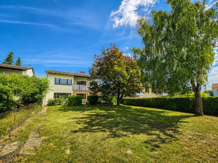 Gartenansicht Haus Reihenendhaus Sinsheim
