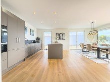 Wohnbereich xxl Luxus Neubau Penthouse im Zentrum von Sinsheim