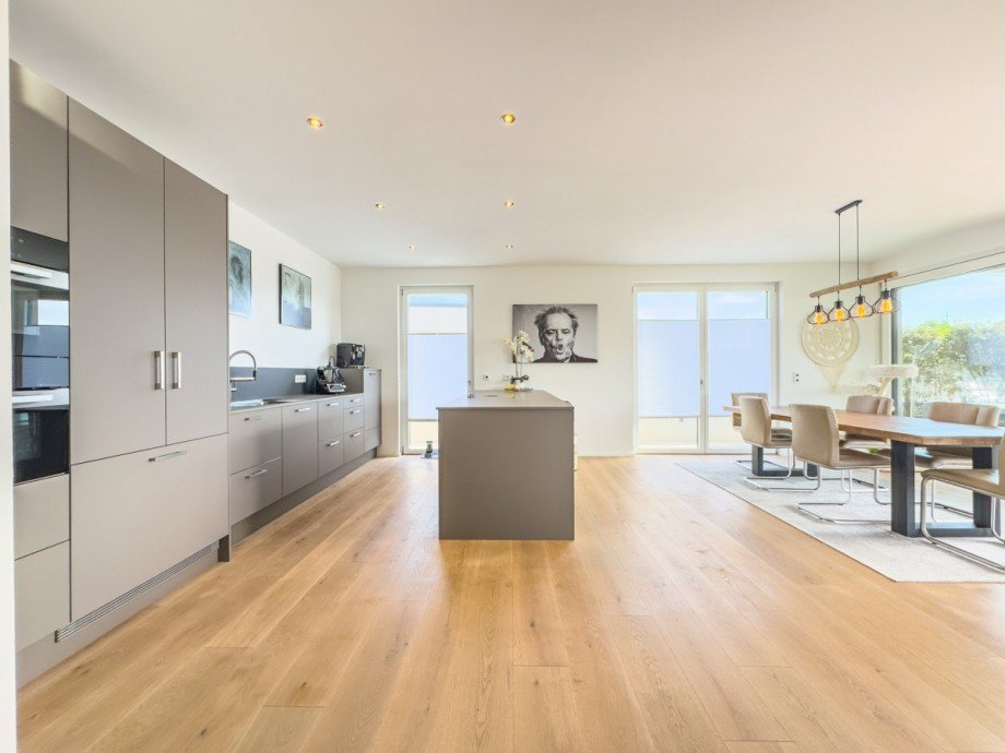 Wohnbereich Penthousewohnung Sinsheim