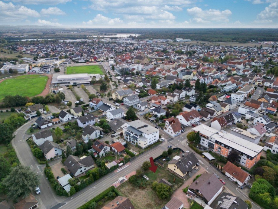Lage Wohngrundst�ck Kronau