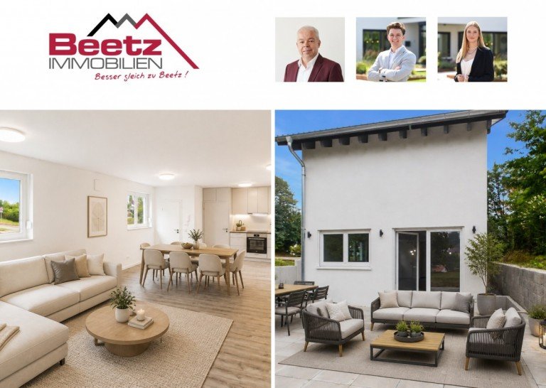 Beetz Immobilien �stringen / Odenheim Einfamilienhaus Erstbezug in Odenheim: Modernes Einfamilienhaus mit Garten, Terrasse & 2 B�dern - ab sofort!