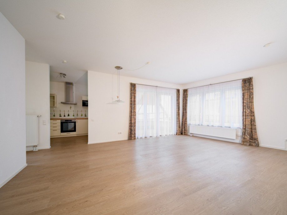Wohn und Esszimmer Etagenwohnung Sinsheim / Rohrbach