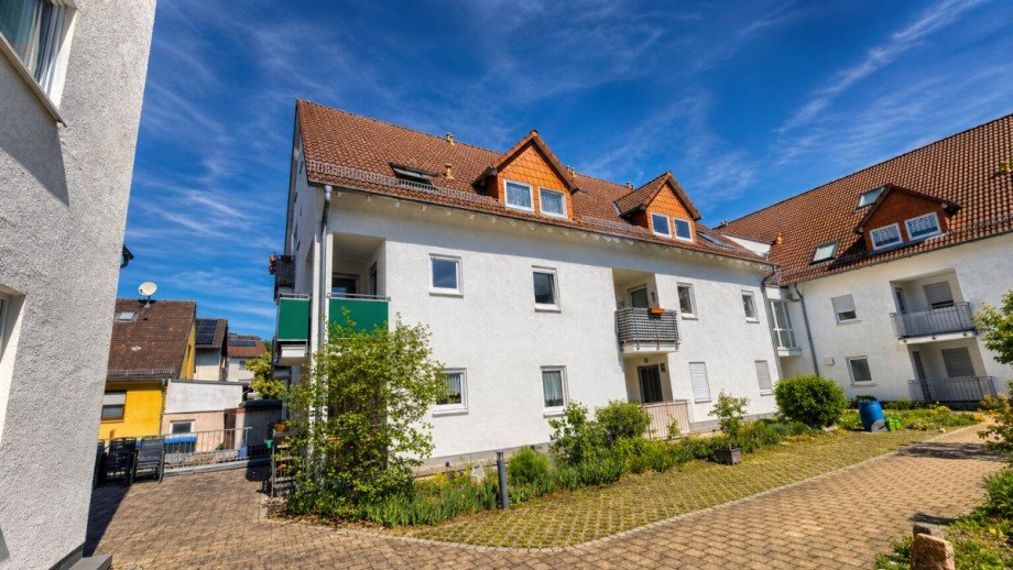 Innenhof Haus Etagenwohnung �stringen