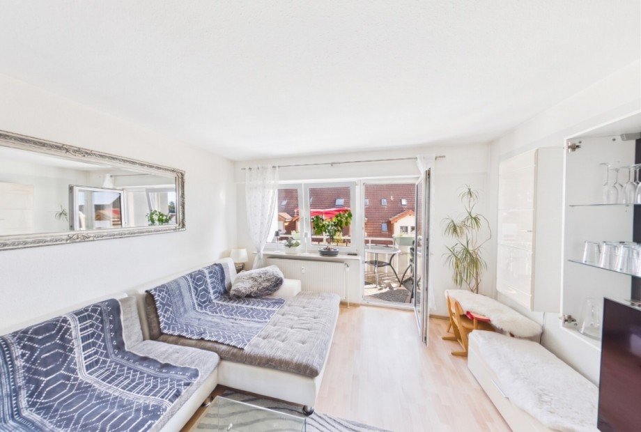 Wohnzimmer Maisonettewohnung Sinsheim