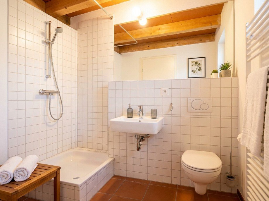 Bad Ebene 1 Maisonettewohnung Mannheim / Seckenheim