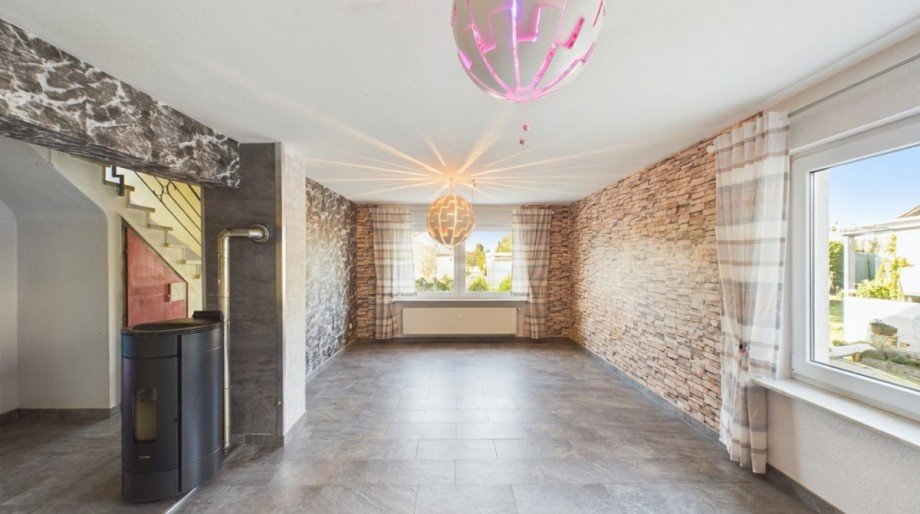Wohnzimmer Einfamilienhaus Sinsheim / Waldangelloch