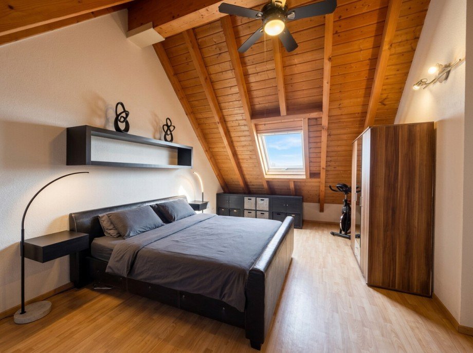 Schlafzimmer Maisonettewohnung Sinsheim